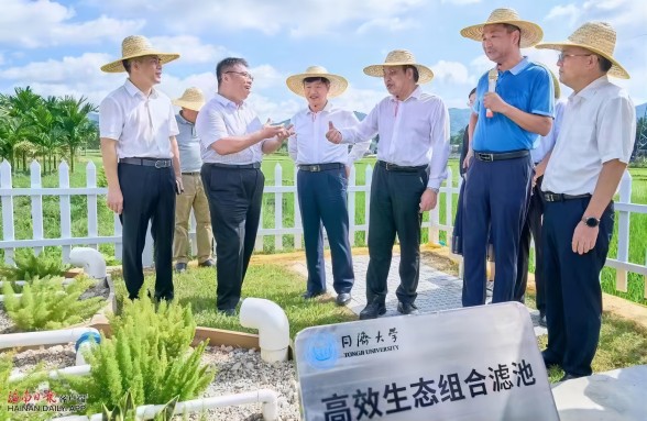 海南省委書記馮飛、省長劉小明視察三亞資源化利用試點(diǎn)項(xiàng)目